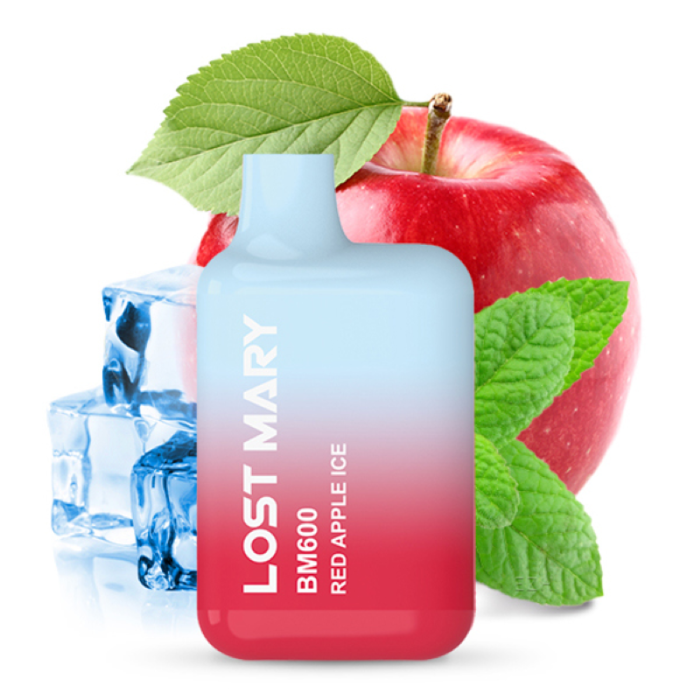 Lost Mary BM600 Einweg Vape - Red Apple Ice 2ml | 20mg/ml