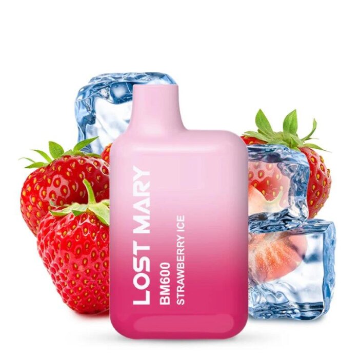 Lost Mary BM600 Einweg Vape - Strawberry Ice 2ml | 20mg/ml