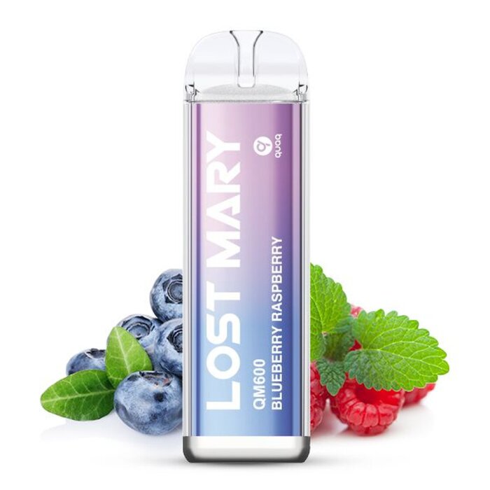 Lost Mary QM600 Einweg Vape - Blueberry Raspberry 2ml | 20mg/ml