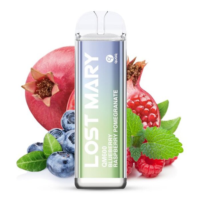 Lost Mary QM600 Einweg Vape - Blueberry Raspberry Pomegranate 2ml | 20mg/ml