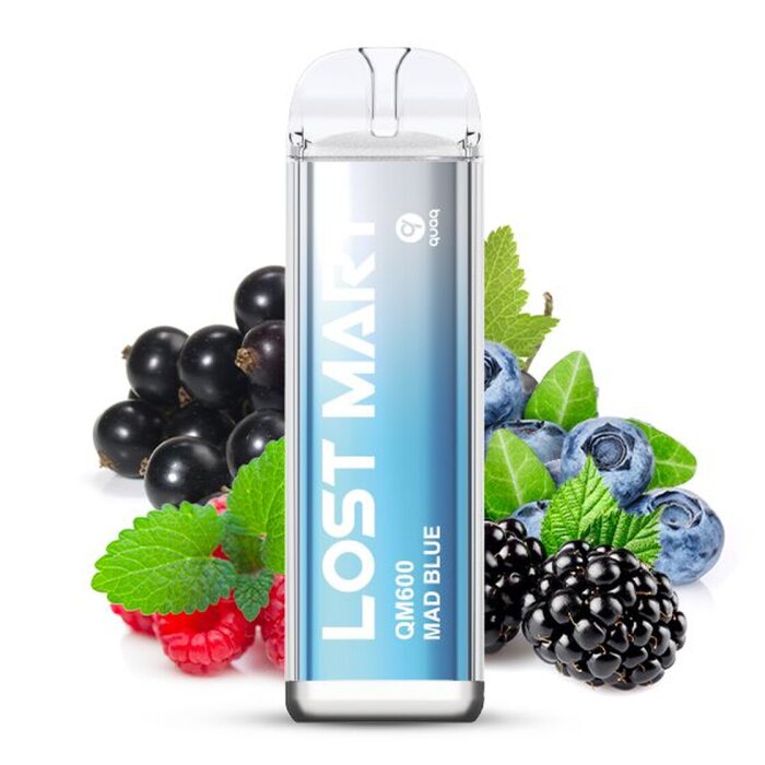 Lost Mary QM600 Einweg Vape - Mad Blue 2ml | 20mg/ml